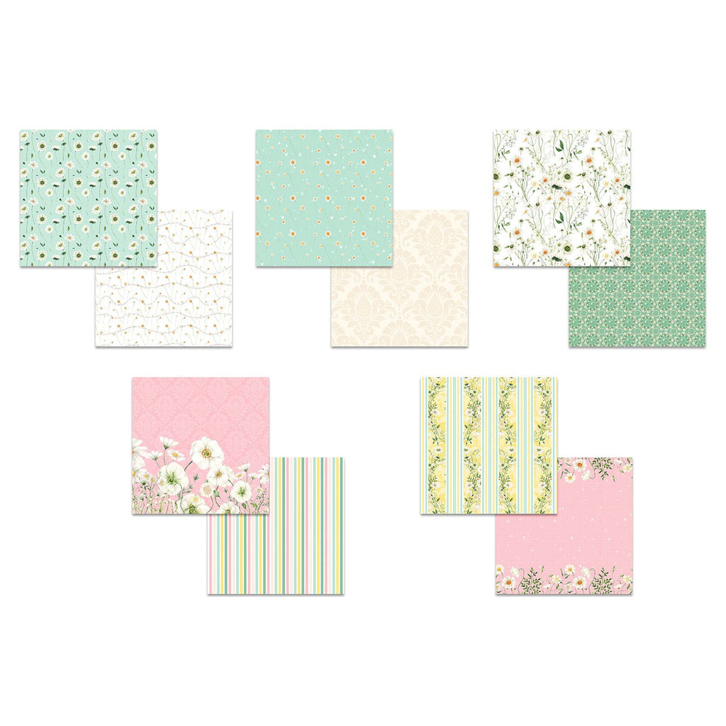 Polkadoodles Daisy Daisy 8x8 Paper Pack pd8928