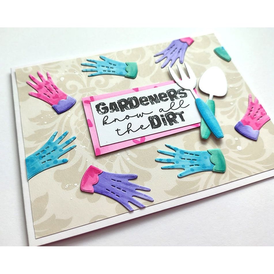 Polkadoodles All the Dirt Clear Stamps pd8929