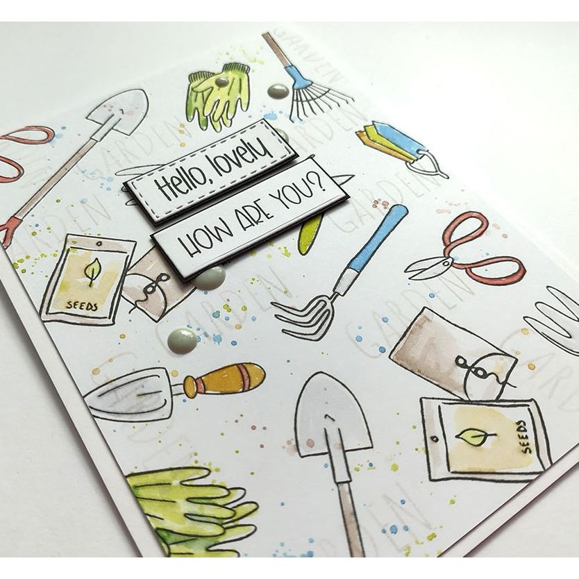Polkadoodles All the Dirt Clear Stamps pd8929