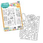 Polkadoodles Garden Therapy Outline Dies pd8932