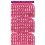 PEGZ V2 Curvy Girl Font Connectable Alphabet Stamps cu-v263810