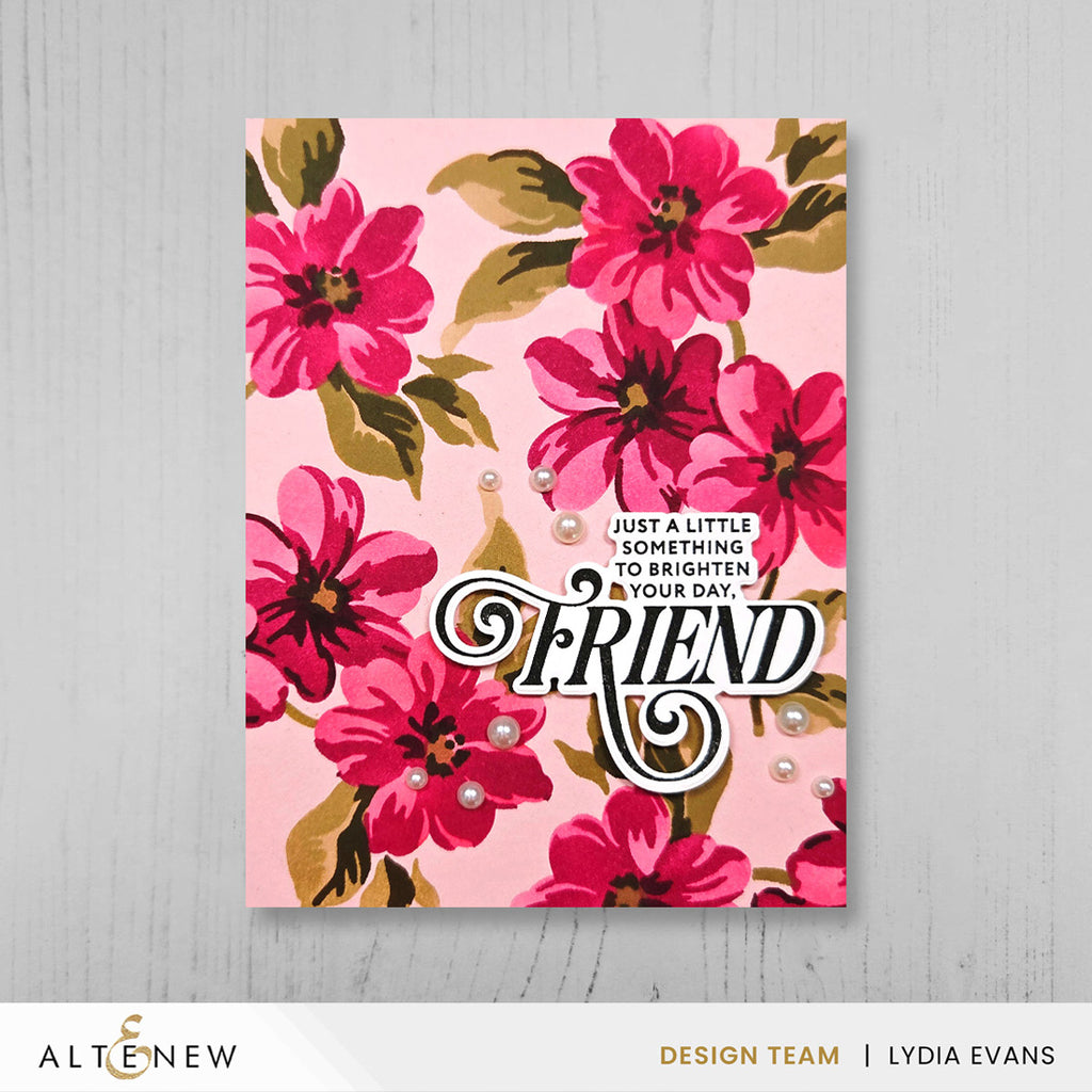 Altenew Craft Your Life Project Kit The Afternoon Spread Add-on Dies alt11566