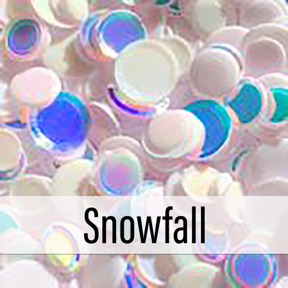 Pink and Main Snowfall Confetti Embellishment pme121