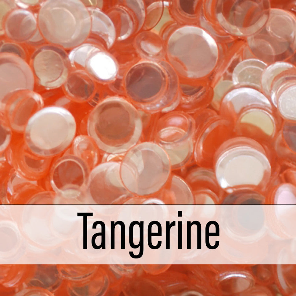 Pink and Main Tangerine Confetti Embellishment pme125