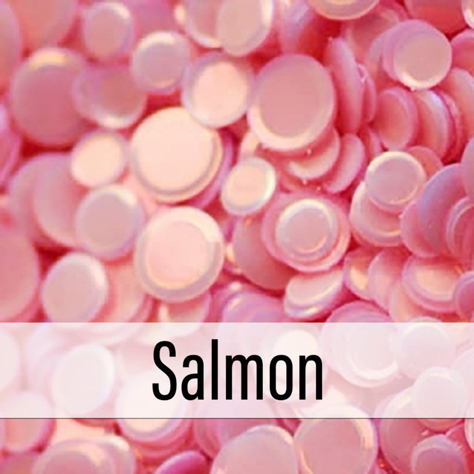 Pink and Main Salmon Confetti Embellishment pme136