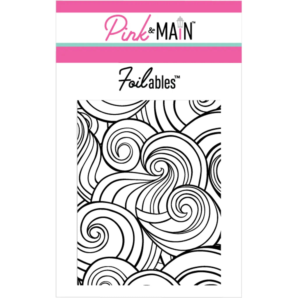 Pink and Main Rough Waters Foilable Panels PMF077