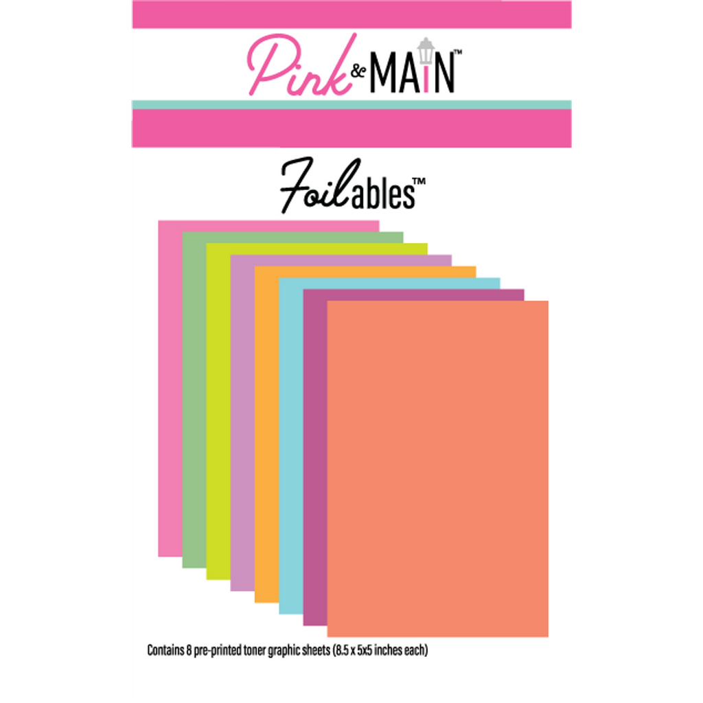 Pink and Main Garden Color Toner Sheets PMF080