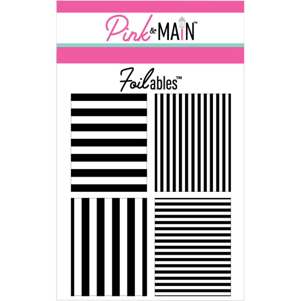 Pink and Main Many Stripes Foilables Panels PMF106