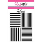 Pink and Main Many Stripes Foilables Panels PMF106