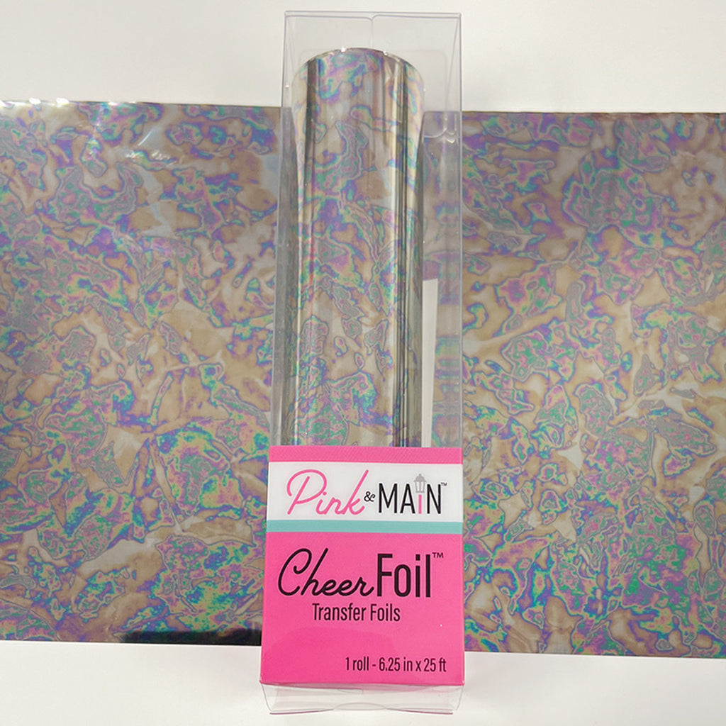 Pink and Main Oil Slick CheerFoil Roll pmf154
