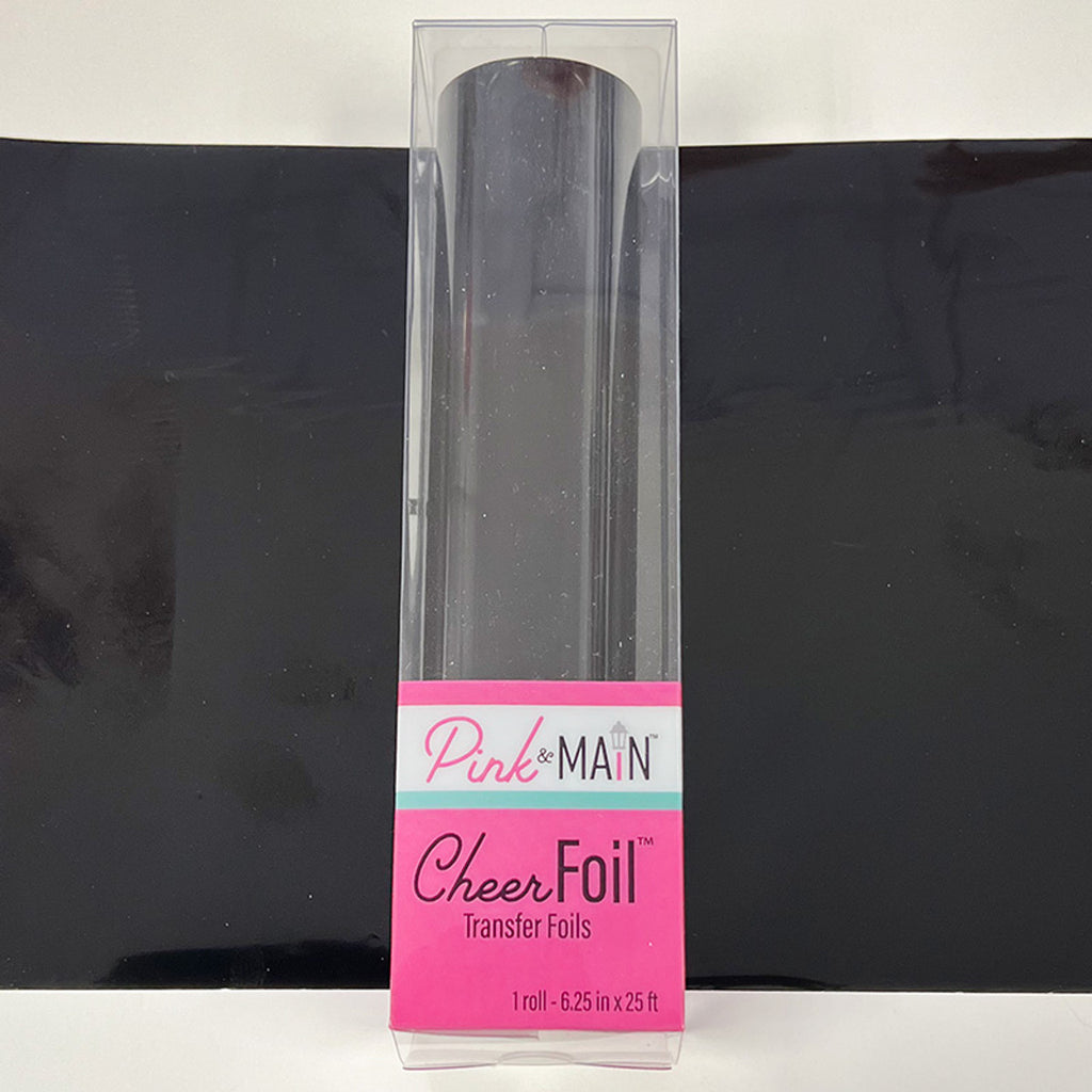 Pink and Main Midnight Black CheerFoil Roll pmf155