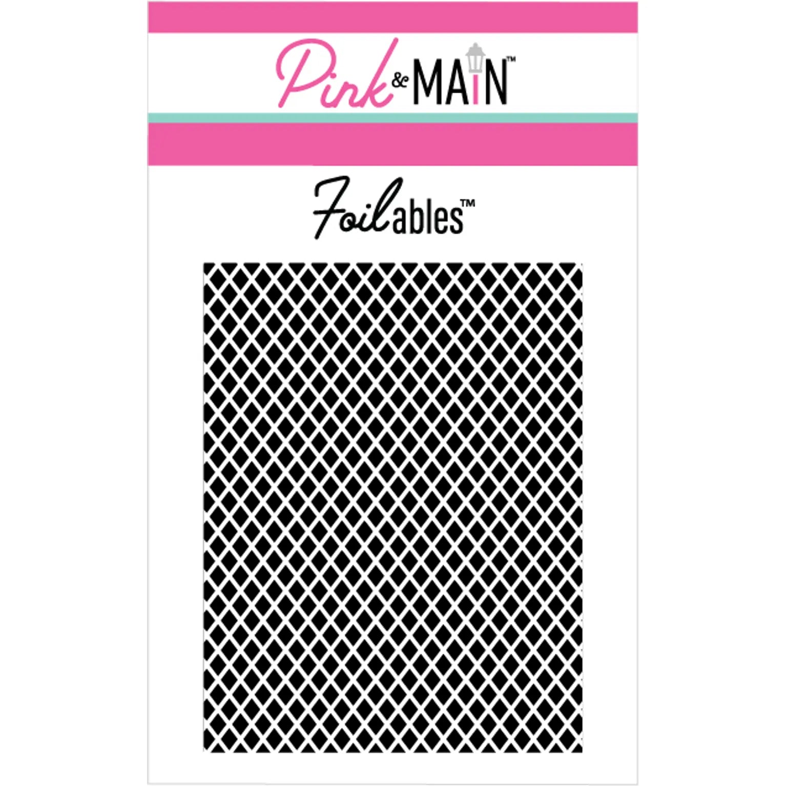 Pink and Main Waffle Cone Foilable Panels pmf230