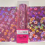 Pink and Main Flowers Pink CheerFoil Roll pmf304