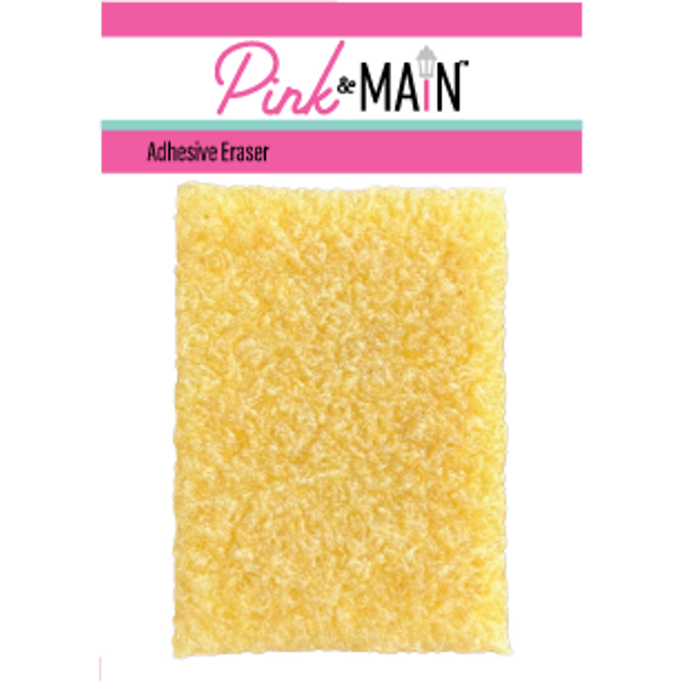 Pink and Main Adhesive Eraser pmt083