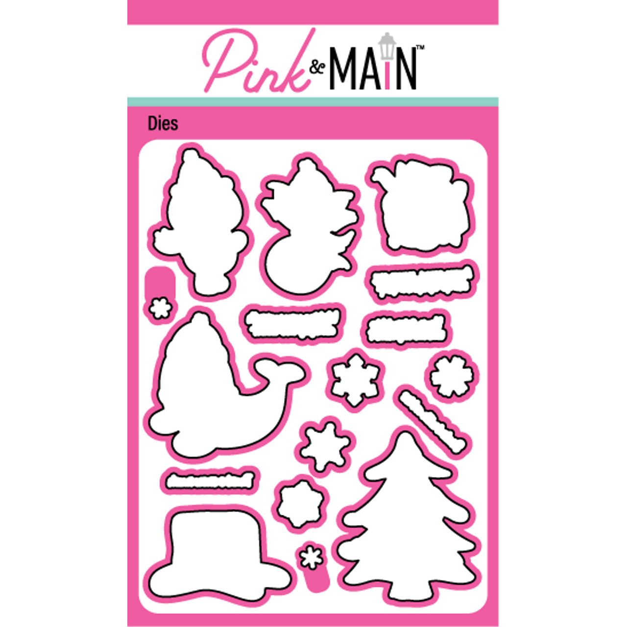 Pink and Main Winter Joy Dies pnm577