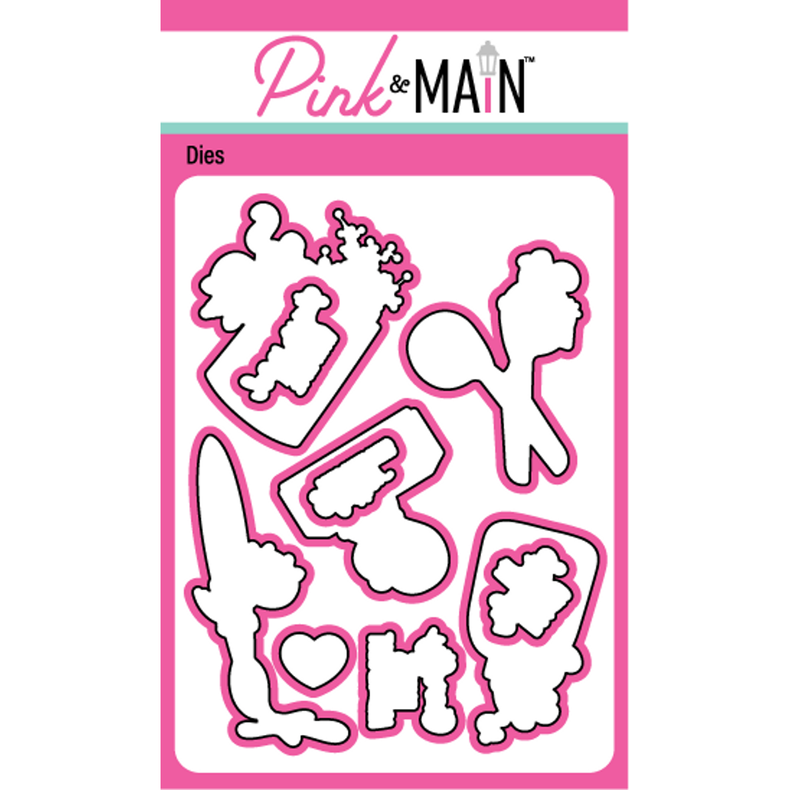 Pink and Main Crafty Pals Coordinating Dies pnm571