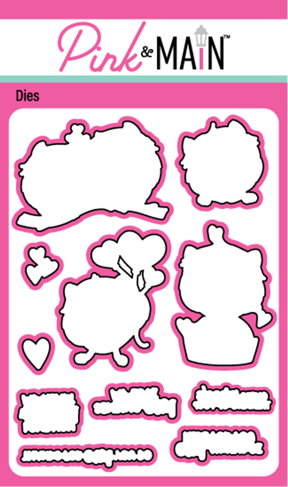 We R Memory Keepers Pattern Stamping Block - Pink and Main LLC
