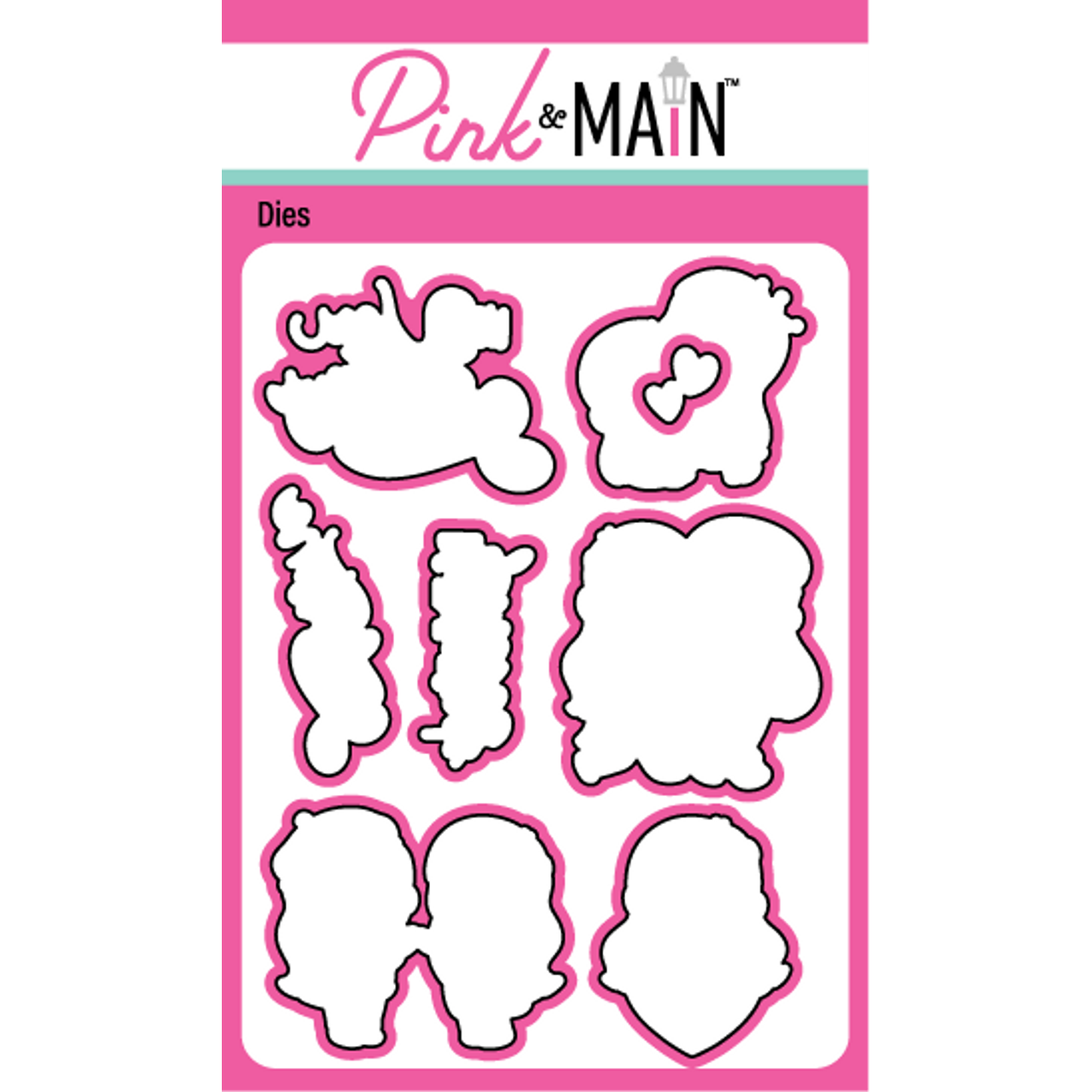 Pink and Main Galentine Dies pnm587