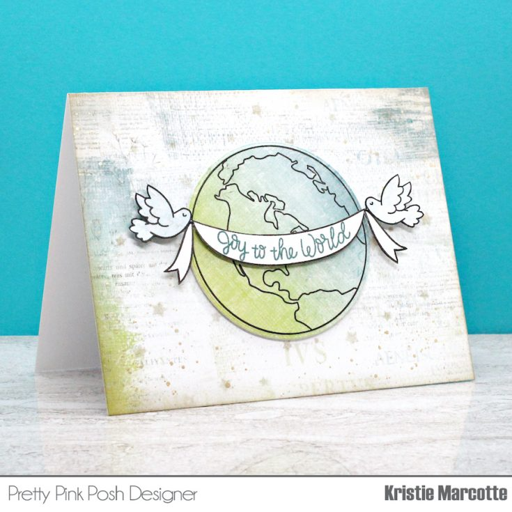 Pretty Pink Posh STAMPtember Exclusive Peace on Earth Stamps sss302787c | color-code:ALT01