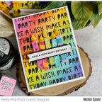 Pretty Pink Posh Birthday Candles Dies candles | color-code:ALT03