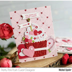 Pretty Pink Posh Big Valentine Cupcake Dies xoxo | color-code:ALT01