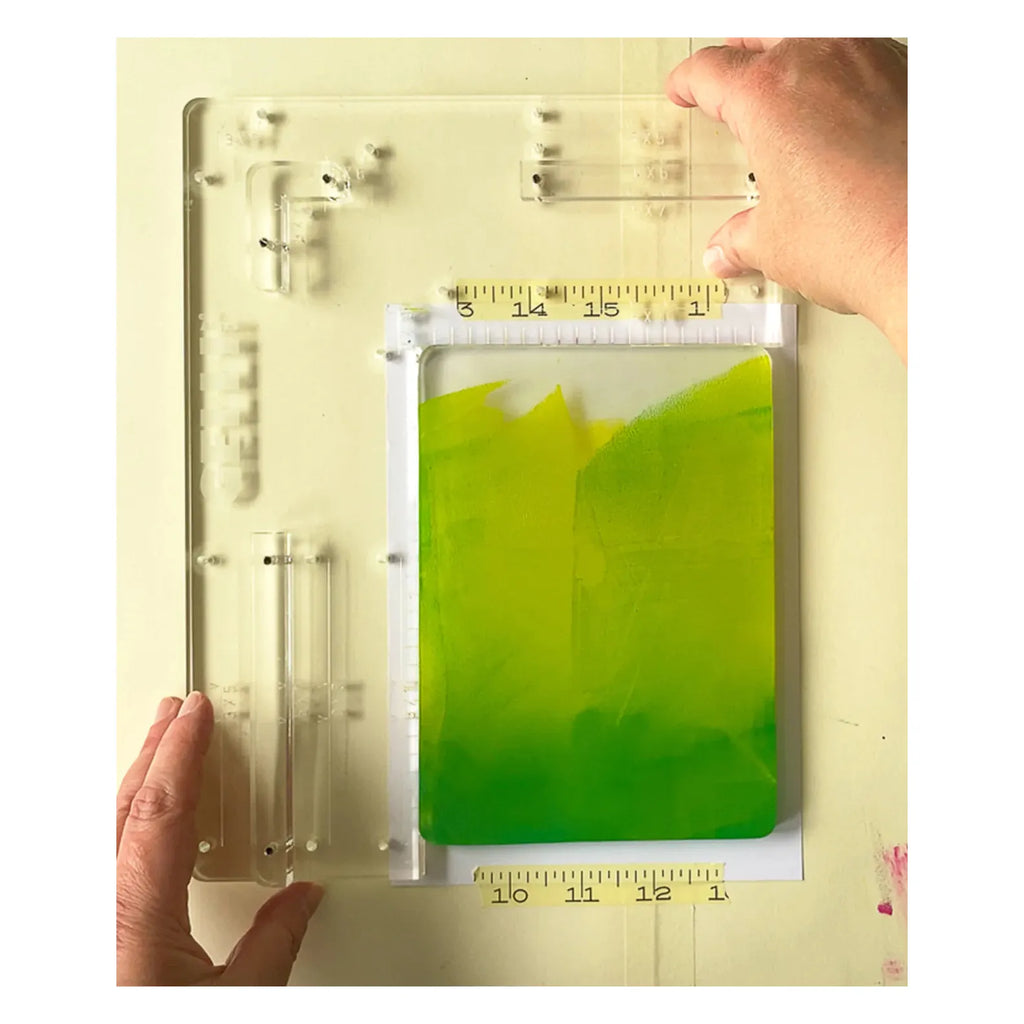 Gelli Arts Perfect Placement Tool gaperplace gel plate