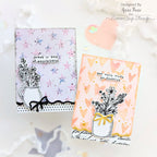 PREORDER Simon Says Stamp Card Kit of the Month August 2026 Made to Flourish ck0826 Anne Fiene Whimsical Pastel Cards