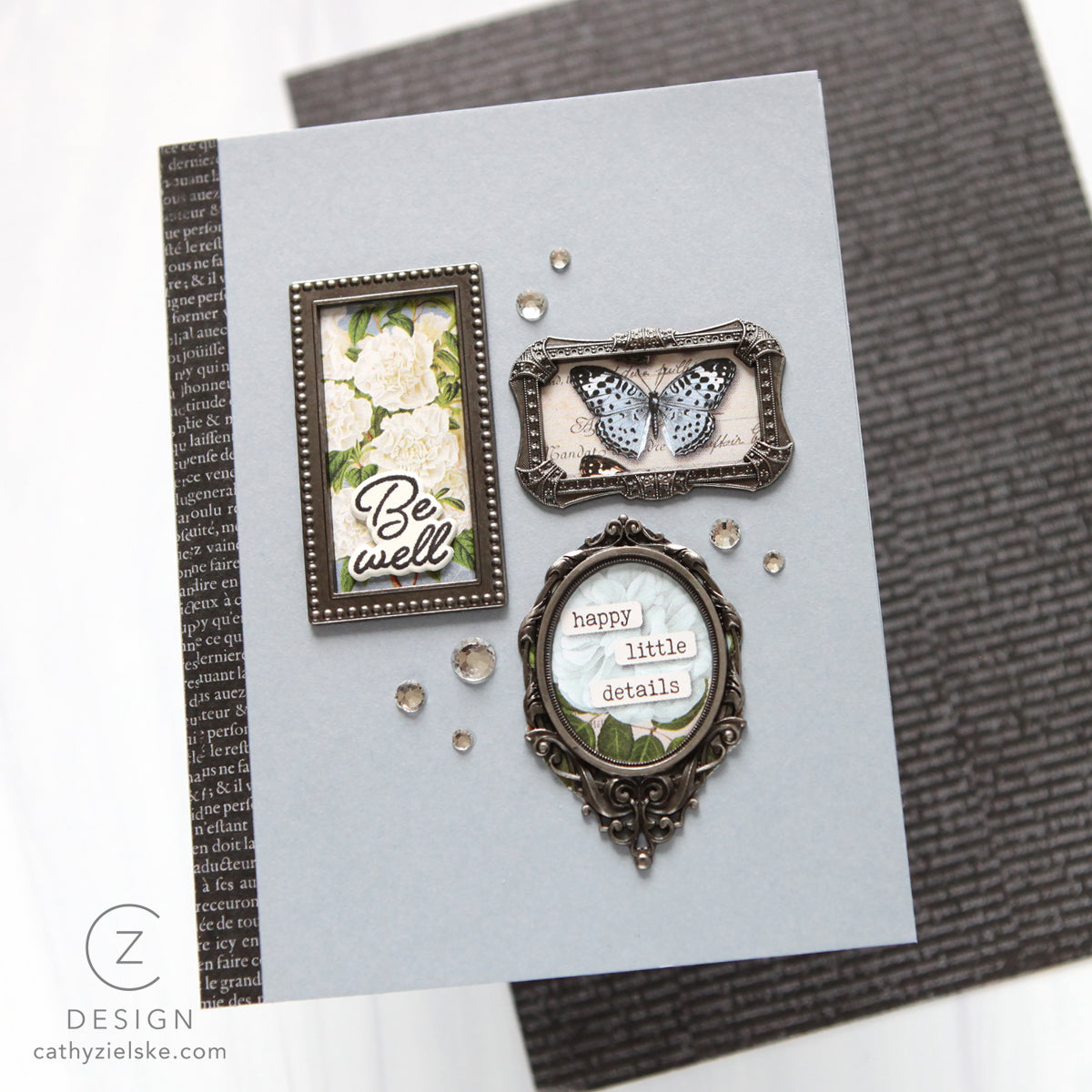PREORDER Simon Says Stamp Card Kit of the Month May 2026 Long Stem Florals ck0526 Be Well Card CZ Design | color-code:ALT07