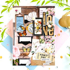 PREORDER Simon Says Stamp Card Kit of the Month May 2026 Long Stem Florals ck0526 Good Vibes Card Bobbi Lemanski