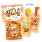 PREORDER Simon Says Stamp Card Kit of the Month October 2026 Homespun Gratitude ck1026 Autumn Card Set Suzy Plantamura