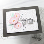 PREORDER Simon Says Stamp Card Kit of the Month September 2026 Simply Shabby ck0926 Cathy Zielske Soft Floral Birthday Card | color-code:ALT09
