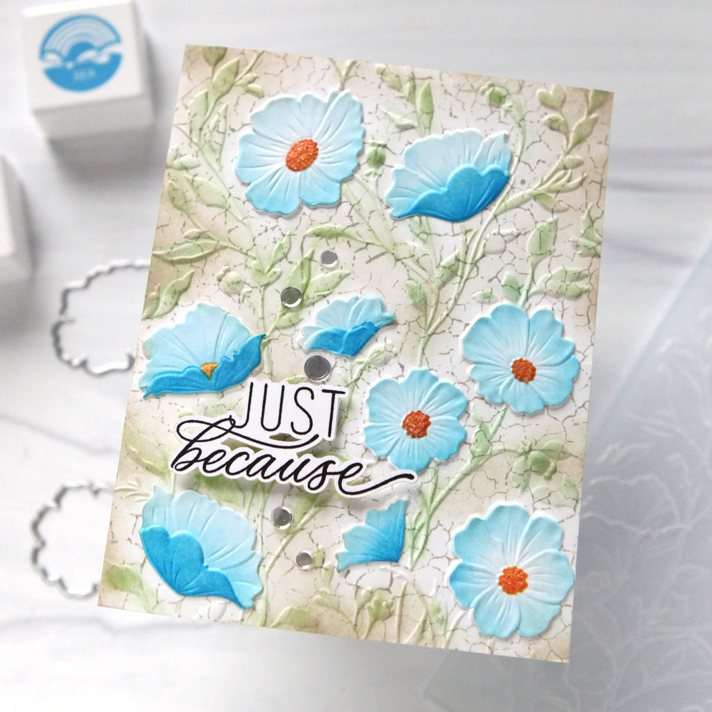 PREORDER Simon Says Stamp Card Kit of the Month September 2026 Simply Shabby ck0926 Cathy Zielske Soft Floral Just Because Card | color-code:ALT10