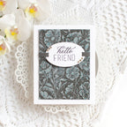 PREORDER Simon Says Stamp Card Kit of the Month September 2026 Simply Shabby ck0926 Heather Hoffman Elegant Grey Friend Card