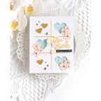 PREORDER Simon Says Stamp Country Basket Bouquet Wafer Dies s1130 Beautiful Moments Friend Shaker Card Heather Hoffman | color-code:ALT13