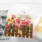 PREORDER Simon Says Stamp Garden Fence Wafer Dies 1517sdc In My Heart Mother's Day Card CZ Design | color-code:ALT07