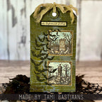 Tim Holtz Cling Rubber Stamps Framed Frights cms494