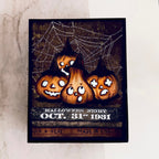 PREORDER Tim Holtz Cling Rubber Stamps Pumpkinhead cms309 terror