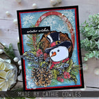 PREORDER Tim Holtz I Want It All Stamps Stencils 2024 Holiday Winter Edition snowman