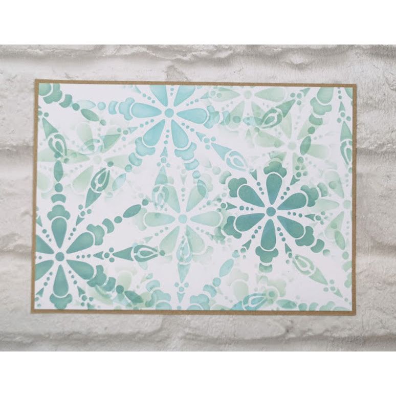 Paper Artsy JOFY Stencil ps411 example