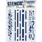 PaperArtsy Mags Woodcock Stencil ps538