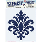 PaperArtsy Hot Pick Stencil ps543