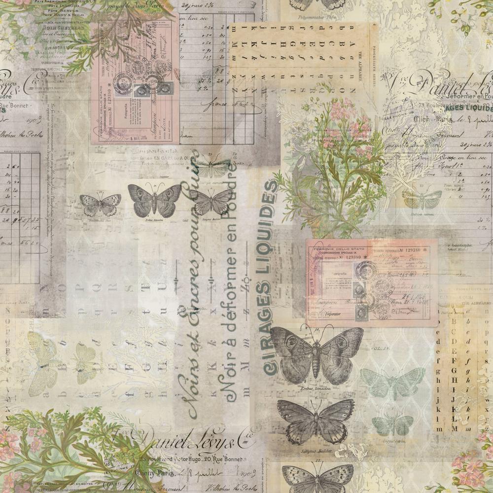 Tim Holtz Fabric By The Yard Botanical Multi pwth028
