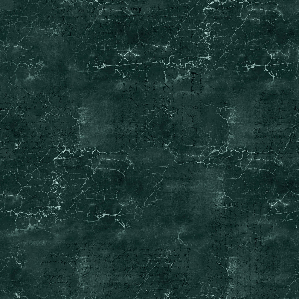 Tim Holtz Eclectic Elements Fabric By The Yard Cracked Shadow Jade