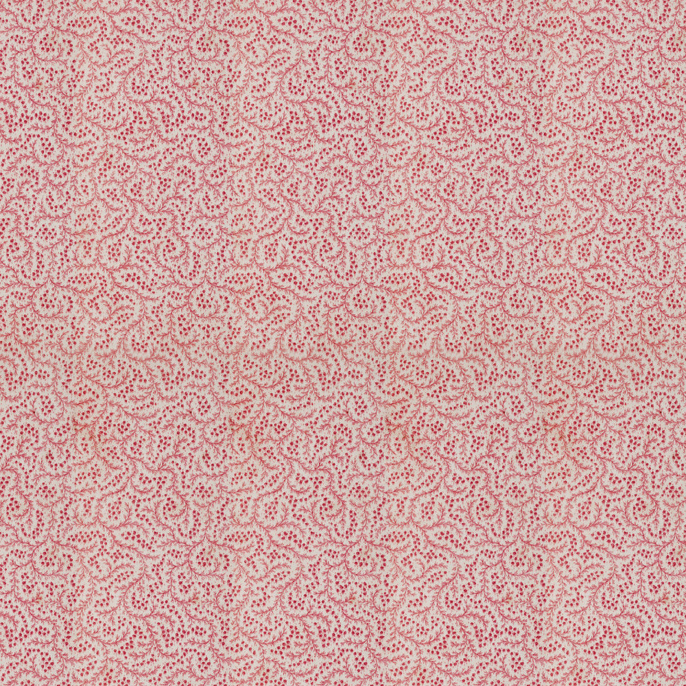 Tim Holtz Fabric By The Yard Red Tiny Print pwth228 Eclectic Elements Palette