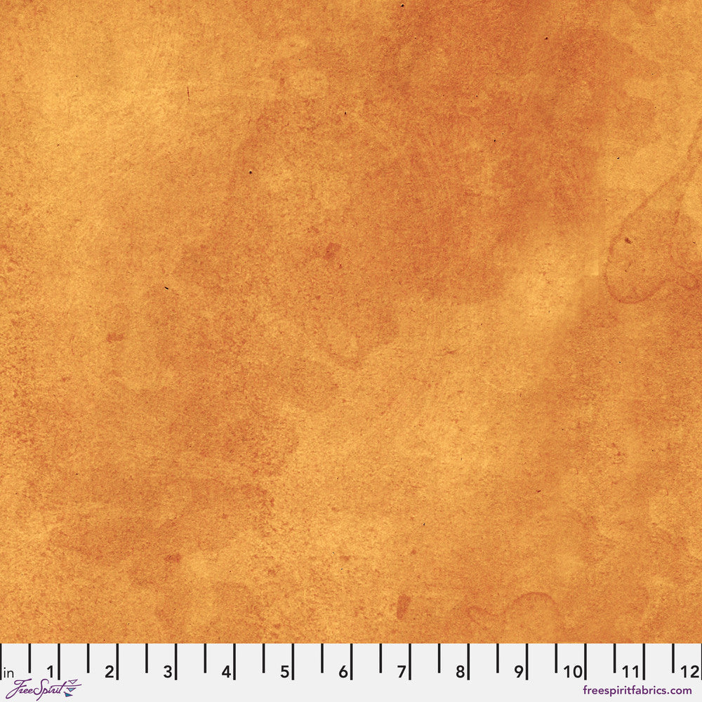 Tim Holtz Fabric By The Yard Orange Vintage pwth239 Eclectic Elements Palette