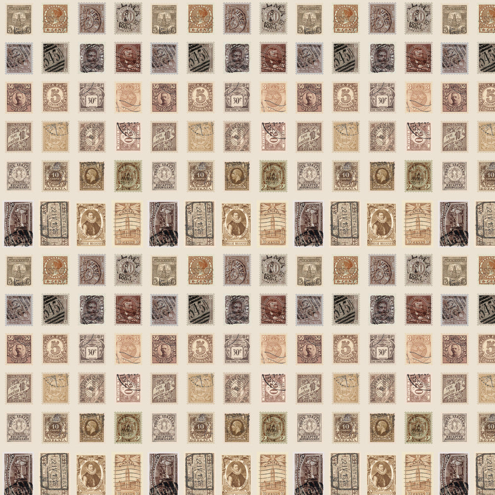 Tim Holtz Fabric By The Yard Neutral Stamps pwth251 Eclectic Elements Palette