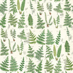 Tim Holtz Fabric By The Yard Green Ferns pwth265 Eclectic Elements Palette