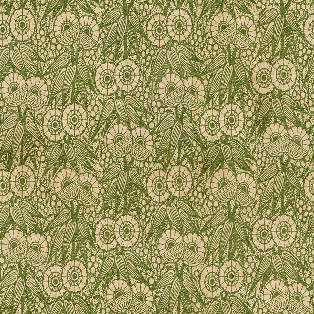 Tim Holtz Fabric Palette Green Bundle of 10 Fat Quarters