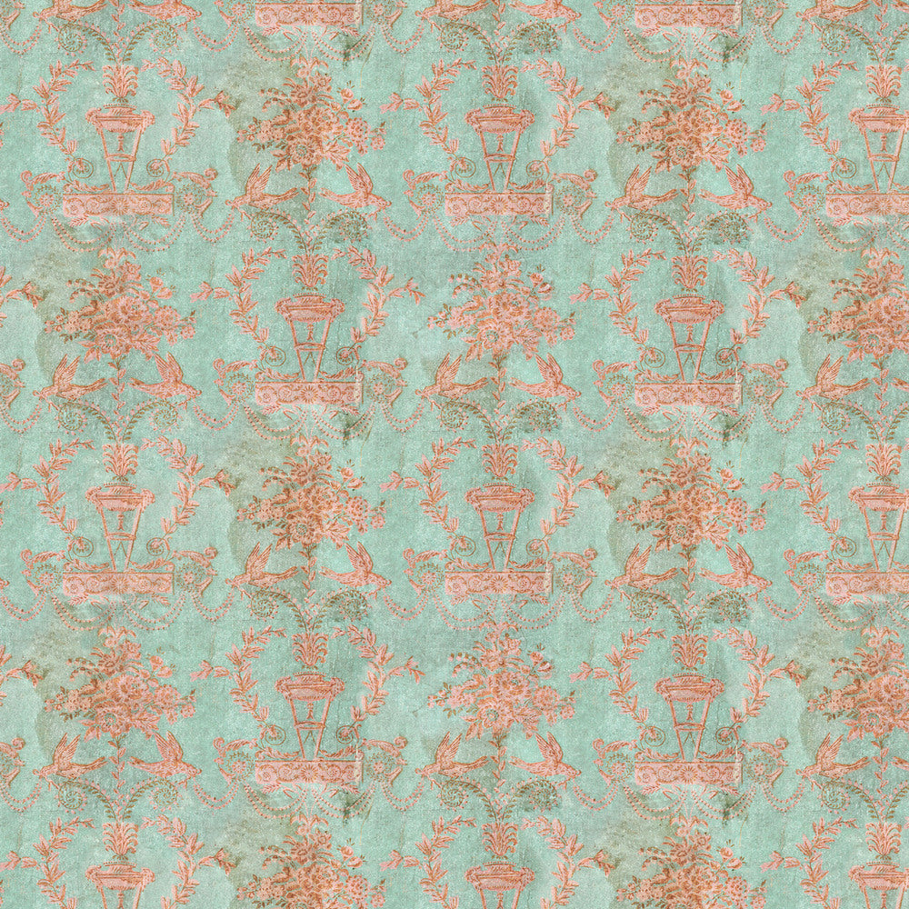 Tim Holtz Fabric Palette Teal Bundle of 10 Fat Quarters