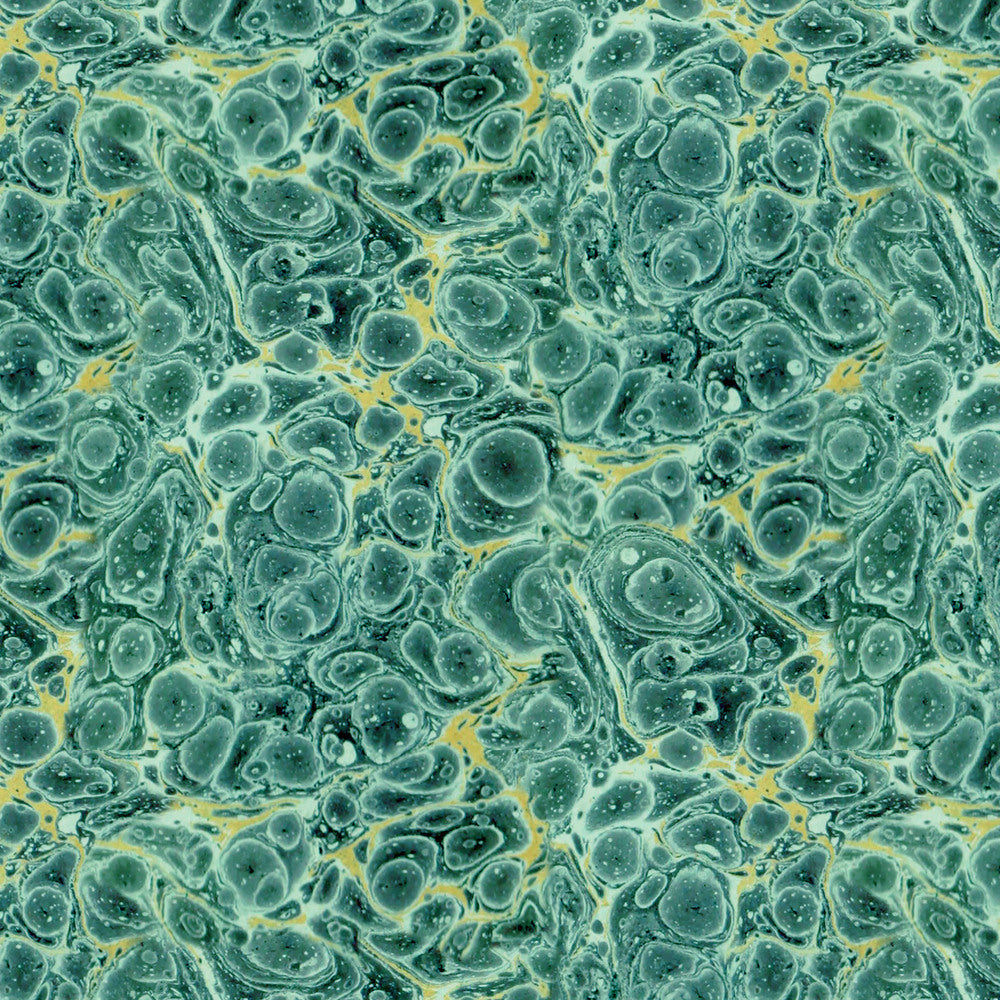 Tim Holtz Fabric By The Yard Teal Marble pwth279 Eclectic Elements Palette